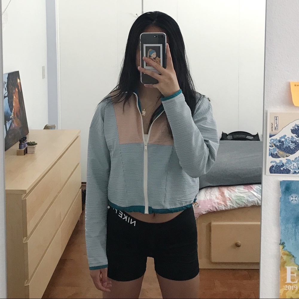 ✖️Urban Outfitters Seersucker Jacket